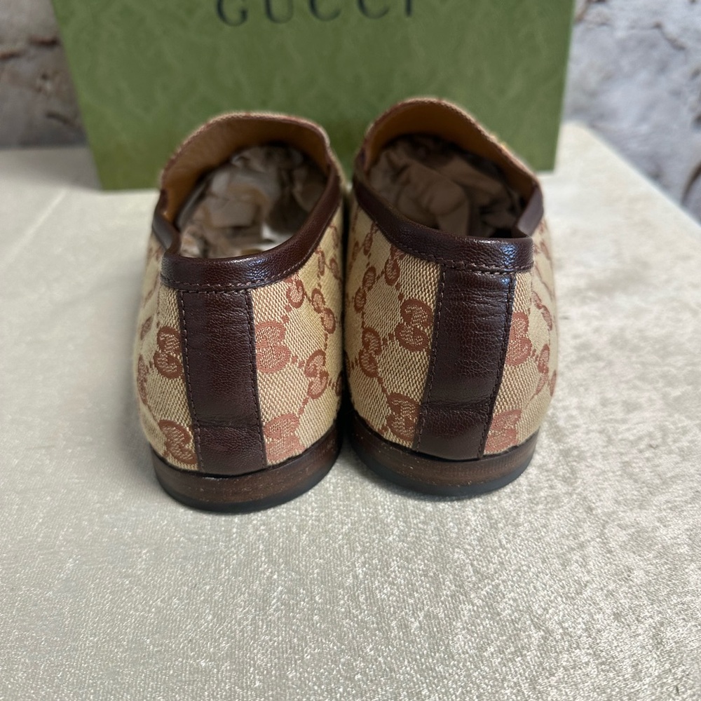 Gucci Men's Brown Loafers Size 9.5 - Picture 6 of 7